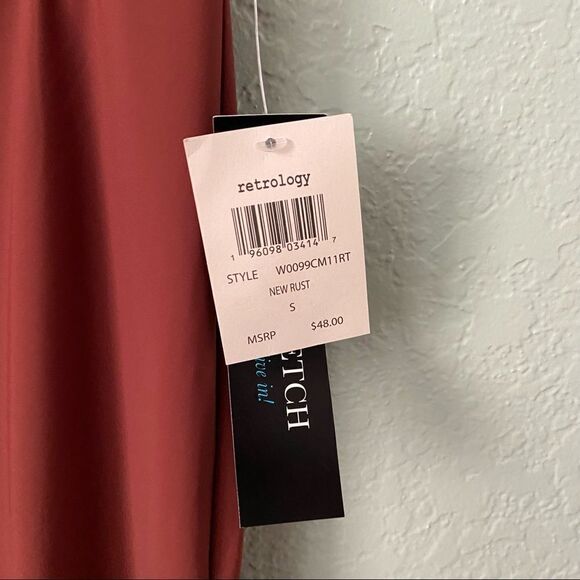 NWT Trelogy New Rust Tie-Waist Ankle Pants in Size Small - Picture 7 of 10